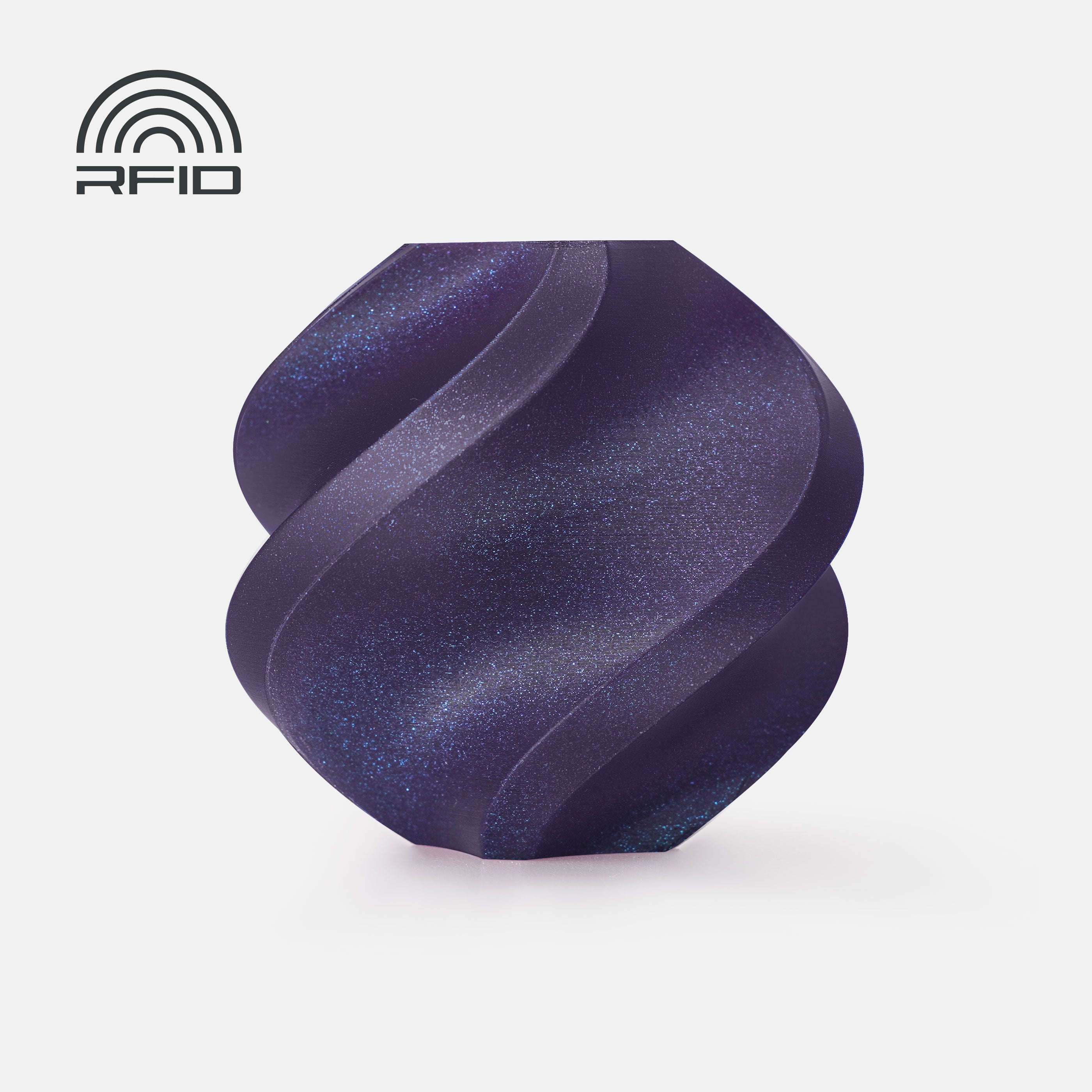 Filamento PLA – Galáxia (Galaxy) Roxo (Purple) com Carretel 1Kg - Bambu Lab