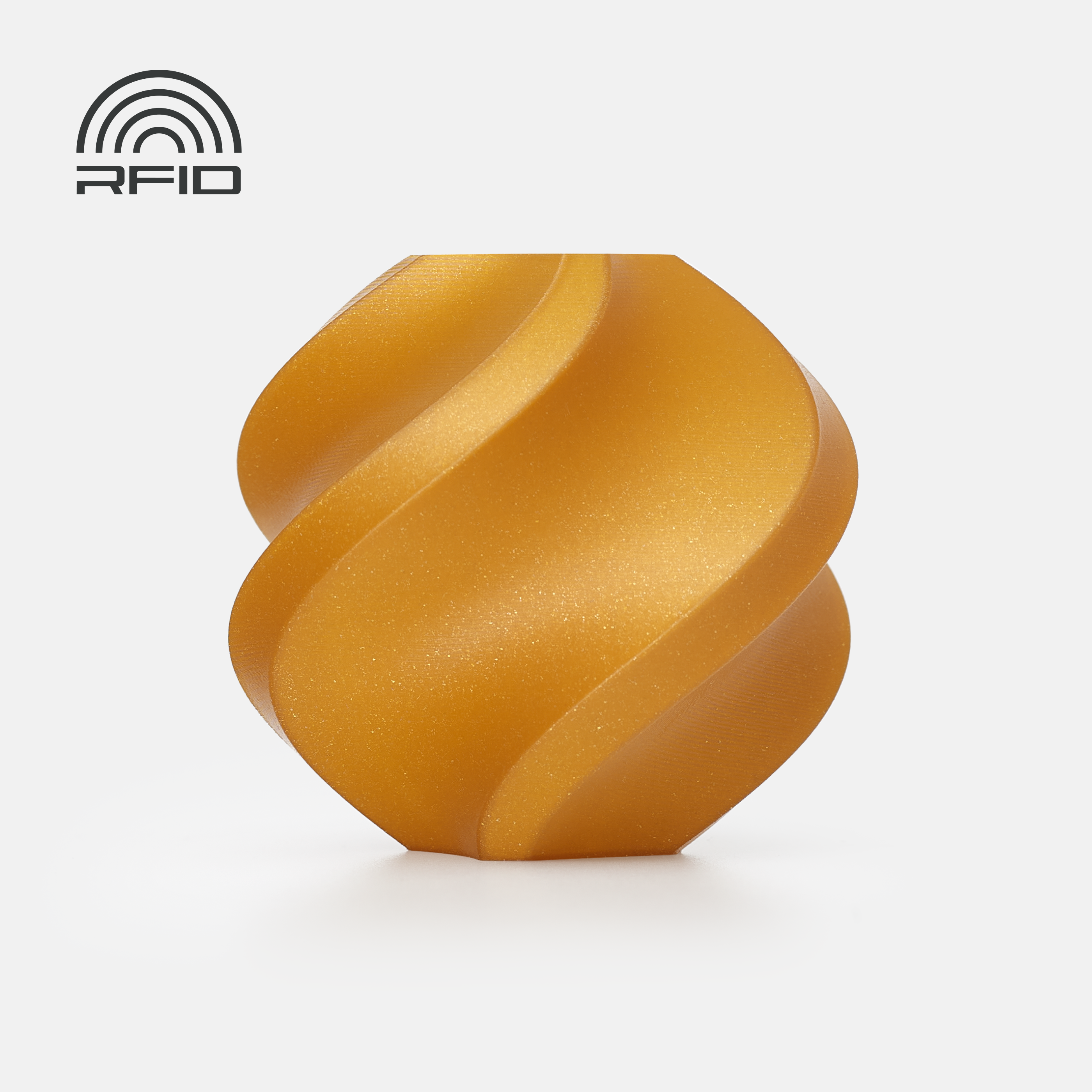 Filamento PLA – Cintilante (Sparkle) Classic Dourado (Gold) Cintilante (Sparkle) com Carretel 1Kg - Bambu Lab